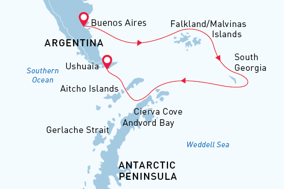 South Georgia Antarctic Peninsula Cruise | Falklands | Far South Exp