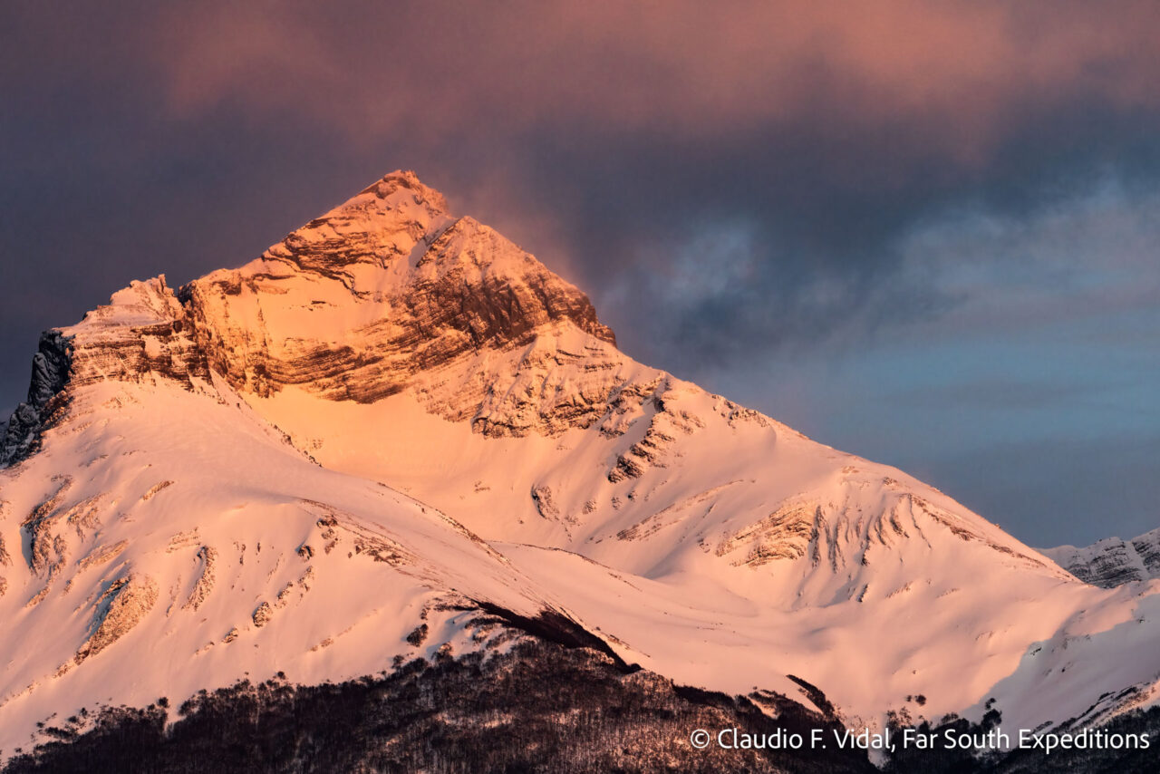 mountain landscape, ultima esperanza, chile